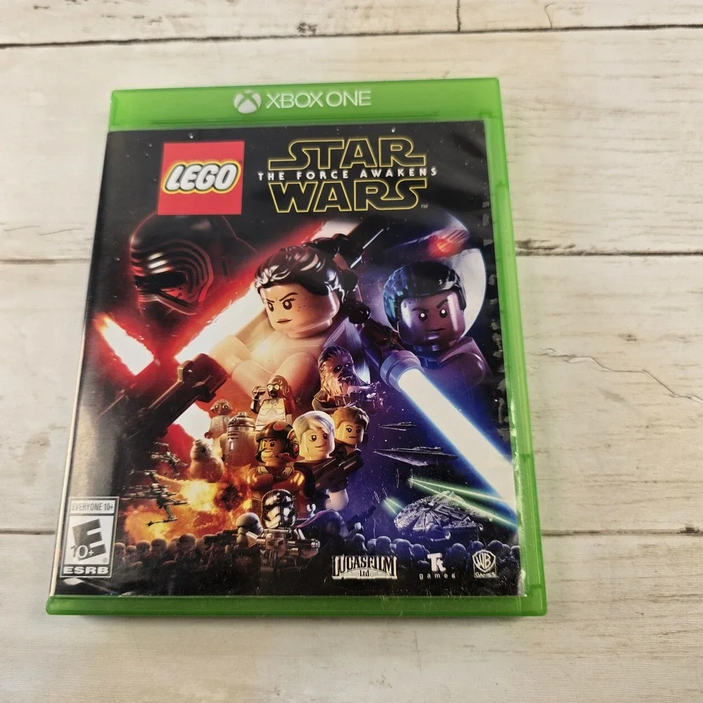 LEGO Star Wars The Force Awakens Xbox One Video Game Disc Original Case
